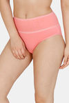 Zivame Anti-Microbial High Rise Full Coverage Tummy Tucker Hipster Panty (Pack of 2) - Multicolor — thumbnail 4